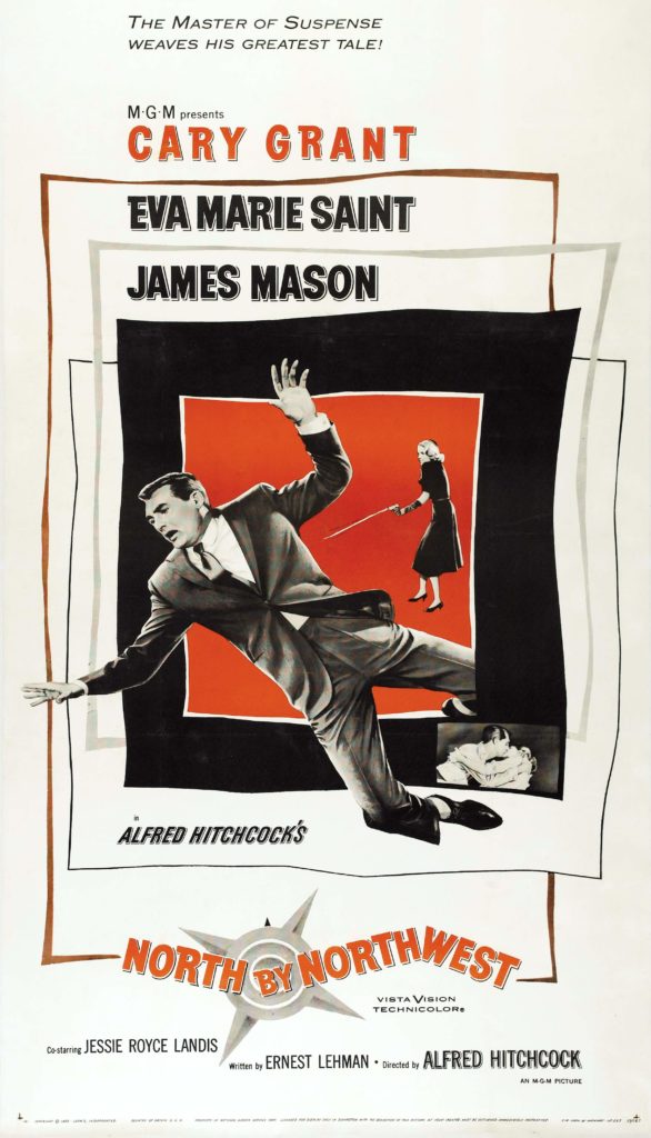 HITCHCOCK, Alfred, dir. North by Northwest. 1959. 136 minutes.
