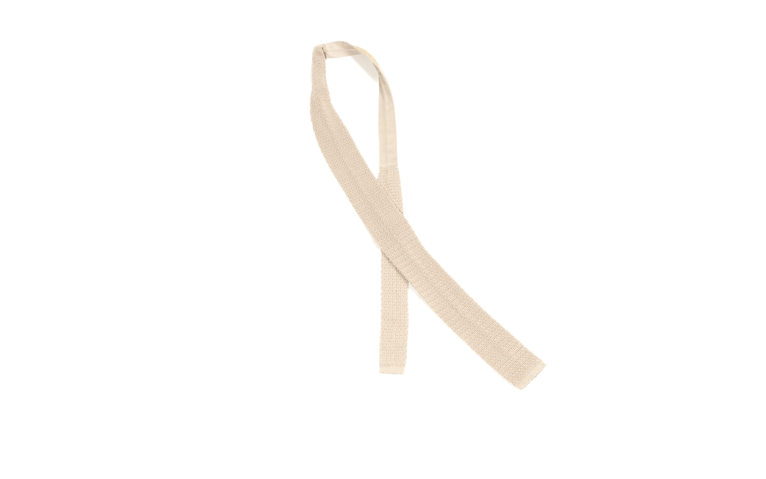 KNIT-TIE-IN-SILK-BEIGE