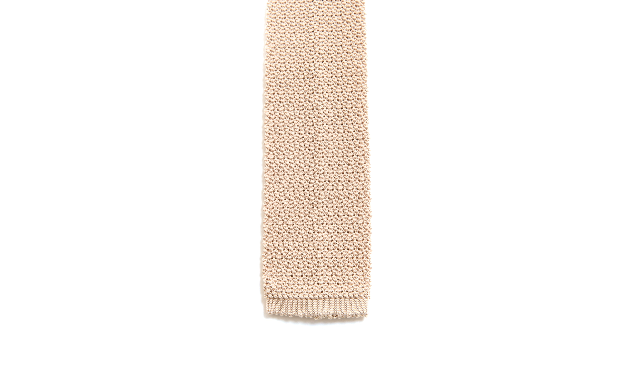 KNIT-TIE-IN-SILK-BEIGE