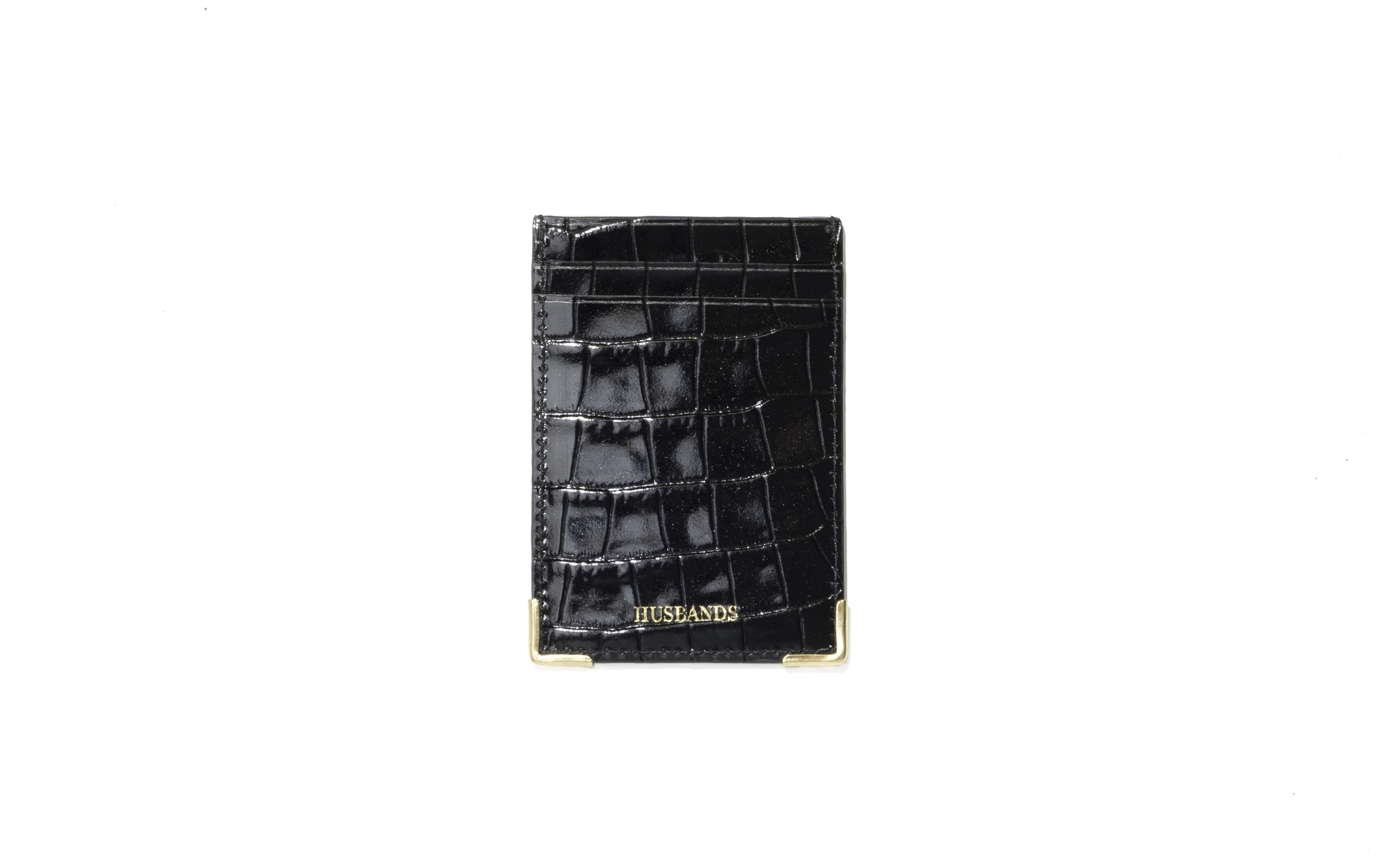 WALLET IN EMBOSSED CALFSKIN – BLACK2