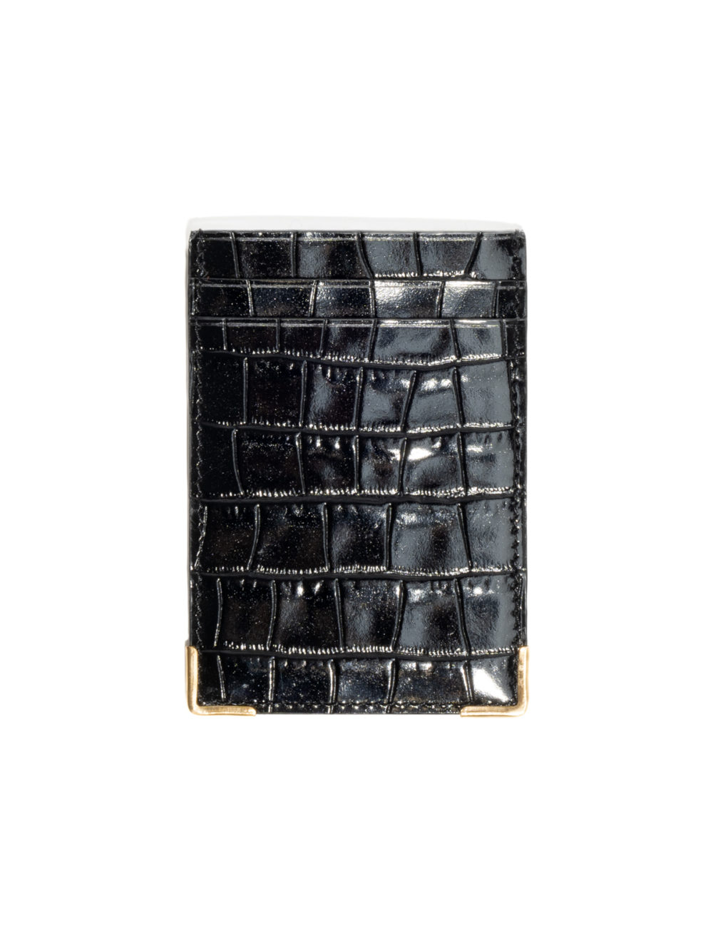 WALLET IN EMBOSSED CALFSKIN – BLACK