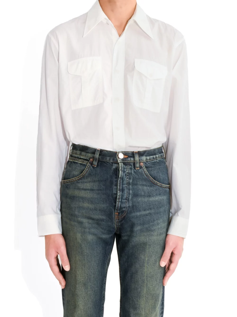 BOY-SCOUT-SHIRT-IN-POPLIN-OFF-WHITE