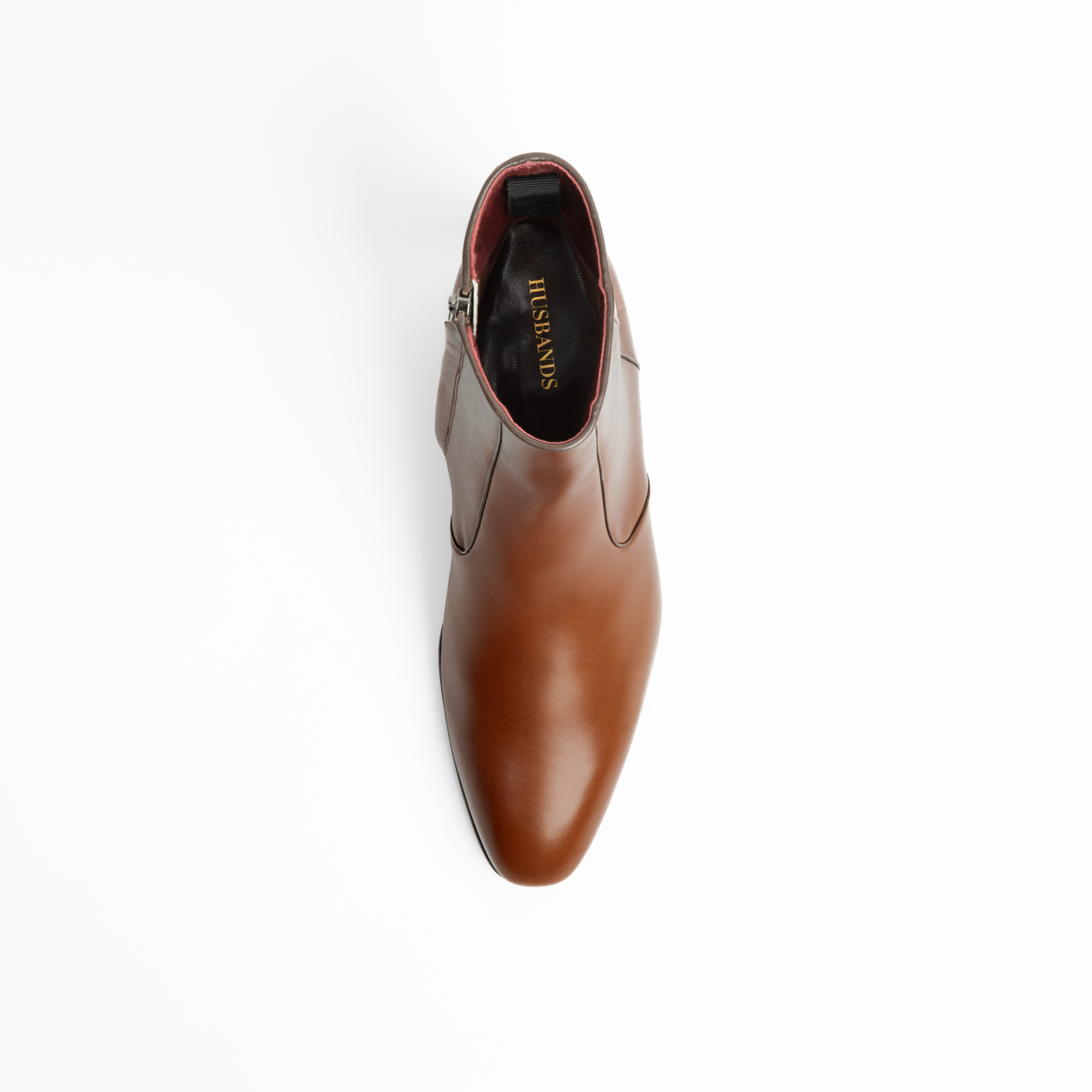 ZIPPED BOOTS IN BOX LEATHER - BOLLET - Image 5