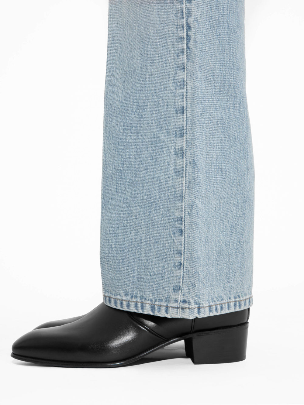 BOTTINES ZIPPÉES EN CUIR BOX - NOIRES_2