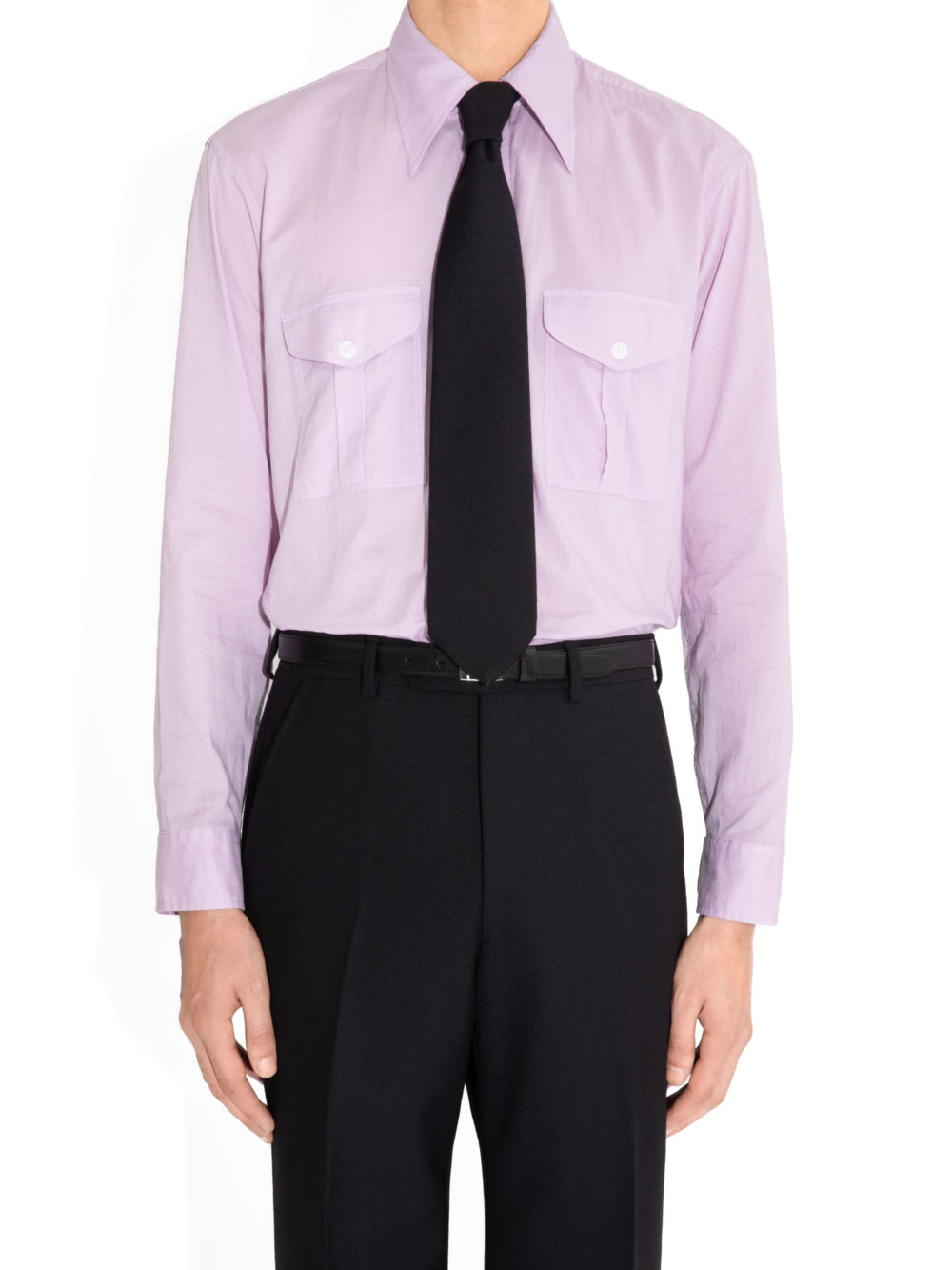 TIE IN GRAIN DE POUDRE - BLACK