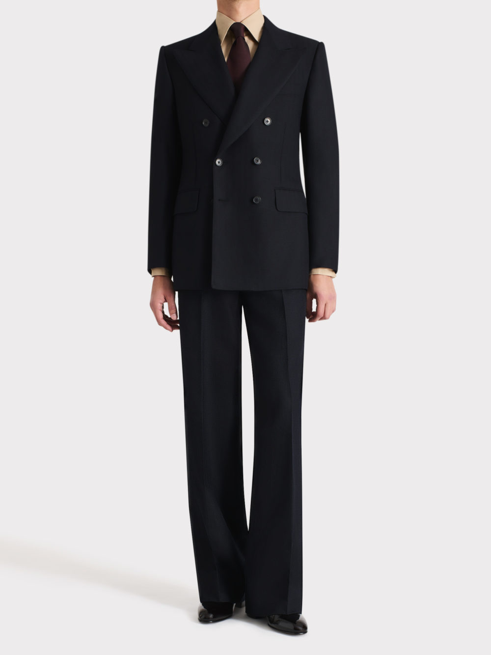 020_DOUBLE-BREASTED SUIT IN WORSTED WOOL - NAVY_1_0681