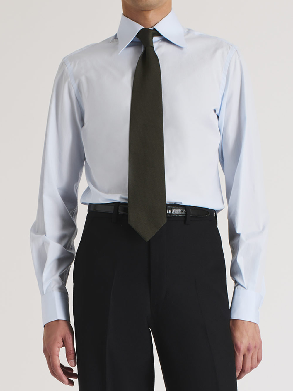 029_WIDE COLLAR SHIRT IN COTTON POPLIN - PALE BLUE_1_0942