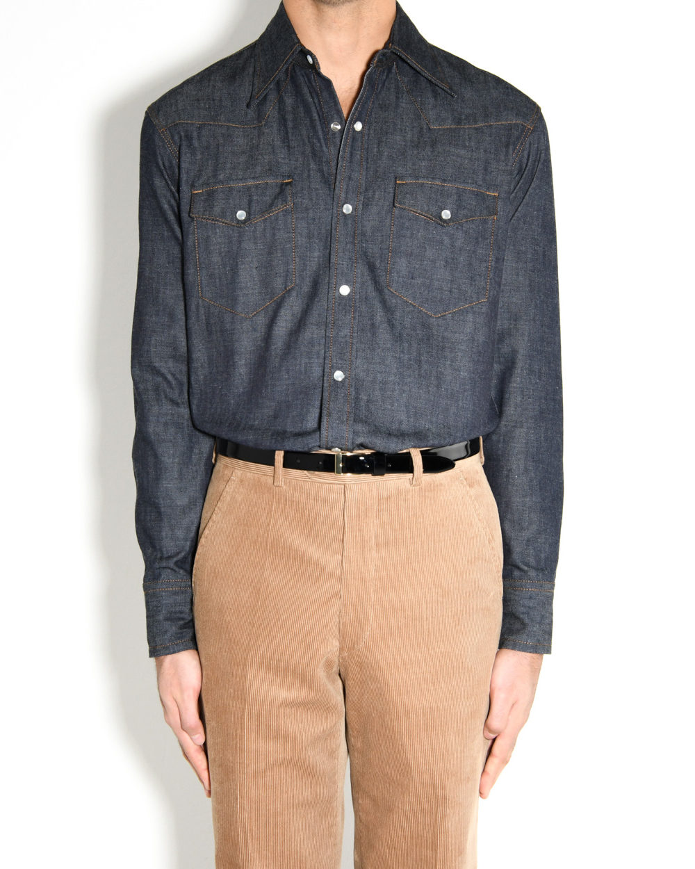 chemise western face