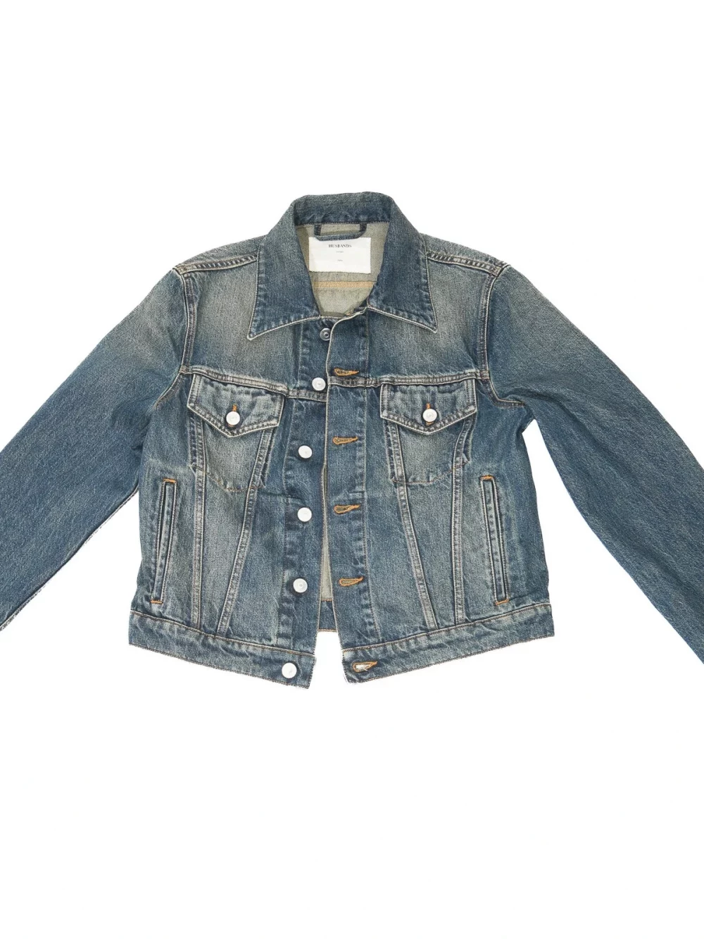 VESTE TRUCKER EN DENIM - INDIGO DÉLAVÉE