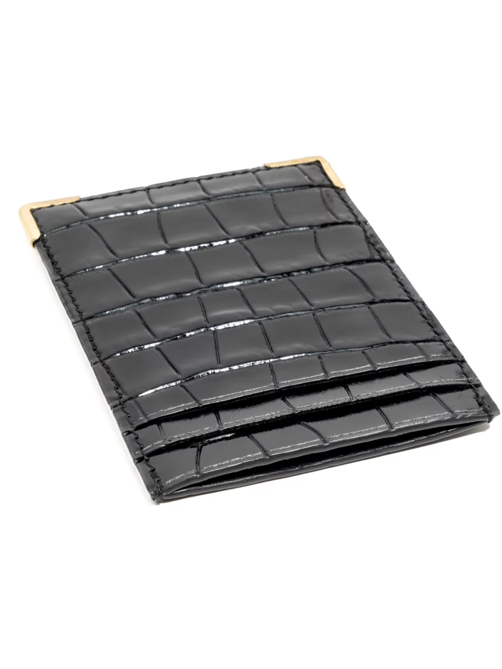 WALLET IN EMBOSSED CALFSKIN – BLACK2