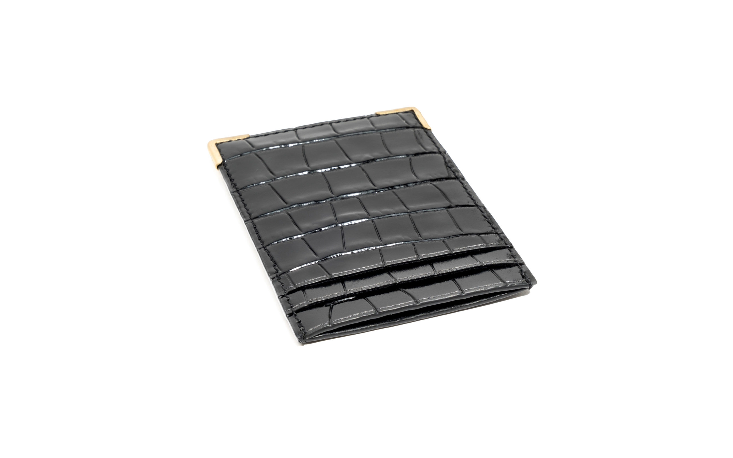 WALLET IN EMBOSSED CALFSKIN – BLACK2