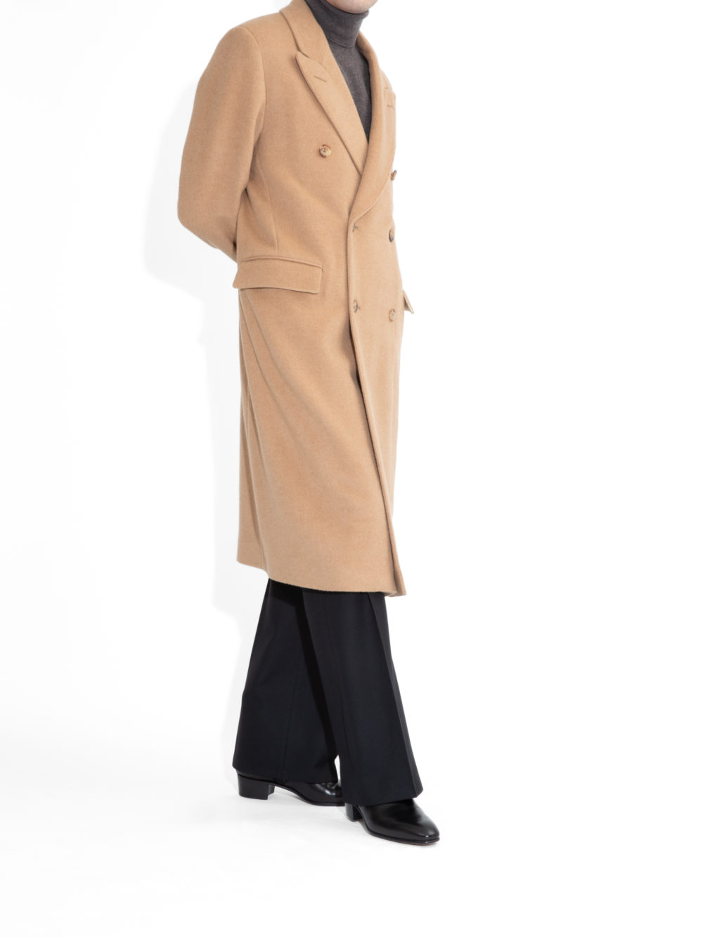 MANTEAU CROISÉ EN POIL DE CHAMEAU - CAMEL6