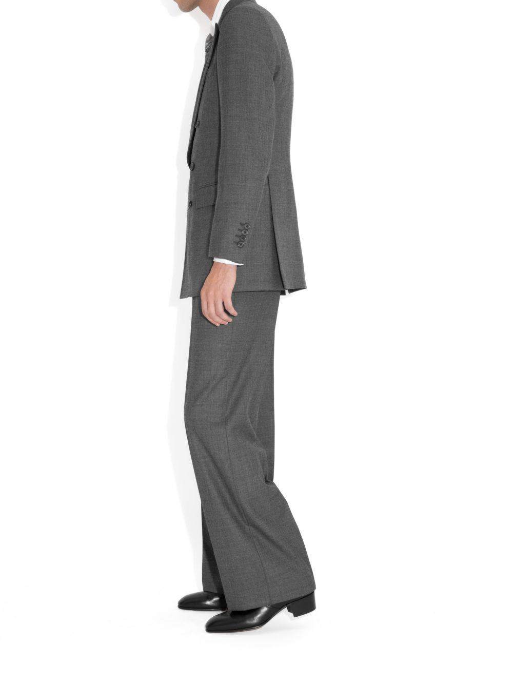 COSTUME CROISÉ EN SHARKSKIN - GRIS_1