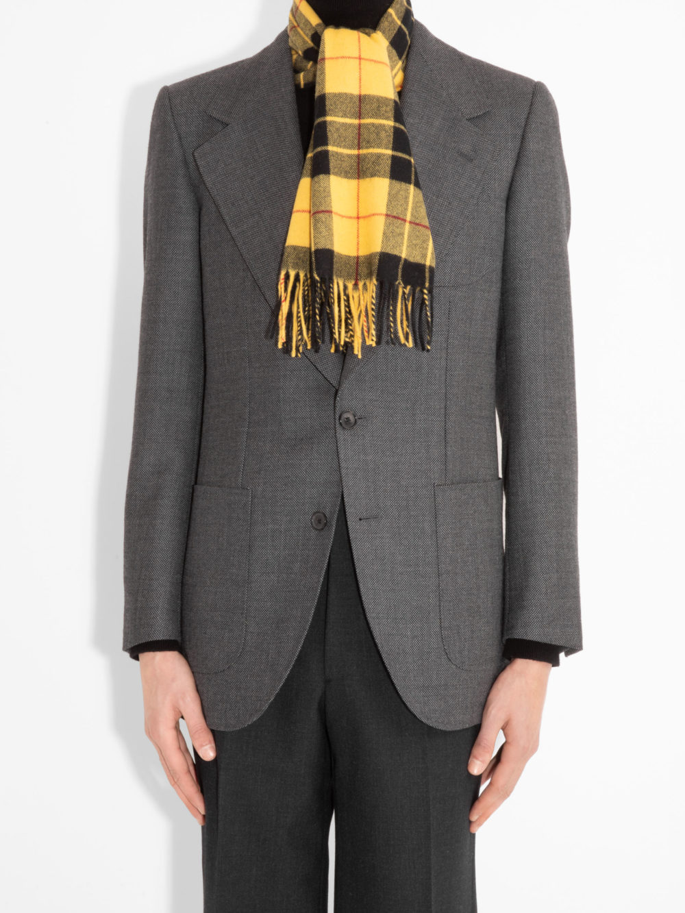 ÉCHARPE EN LAINE D'AGNEAU ET ANGORA - MACLEOD DRESS MODERN