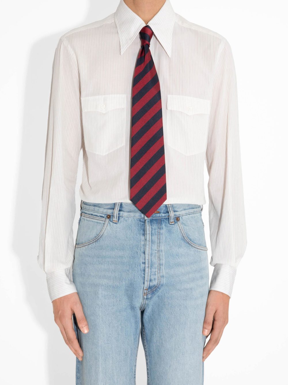 CHEMISE-COL-LARGE-EN-DOBBY---BLANC-CASSÉ-À-RAYURES_1