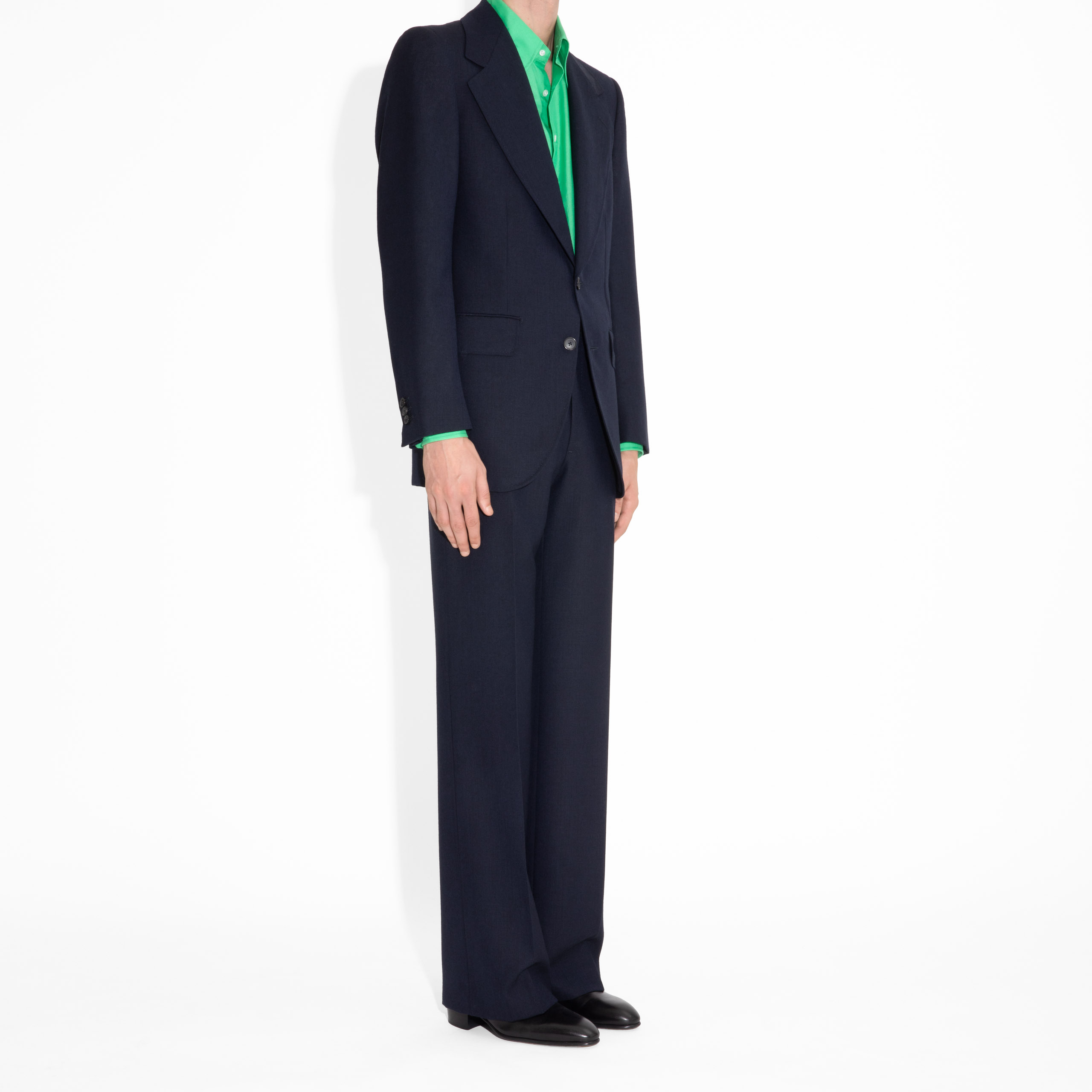 COSTUME DROIT EN FRESCO - BLEU MARINE – Image 5