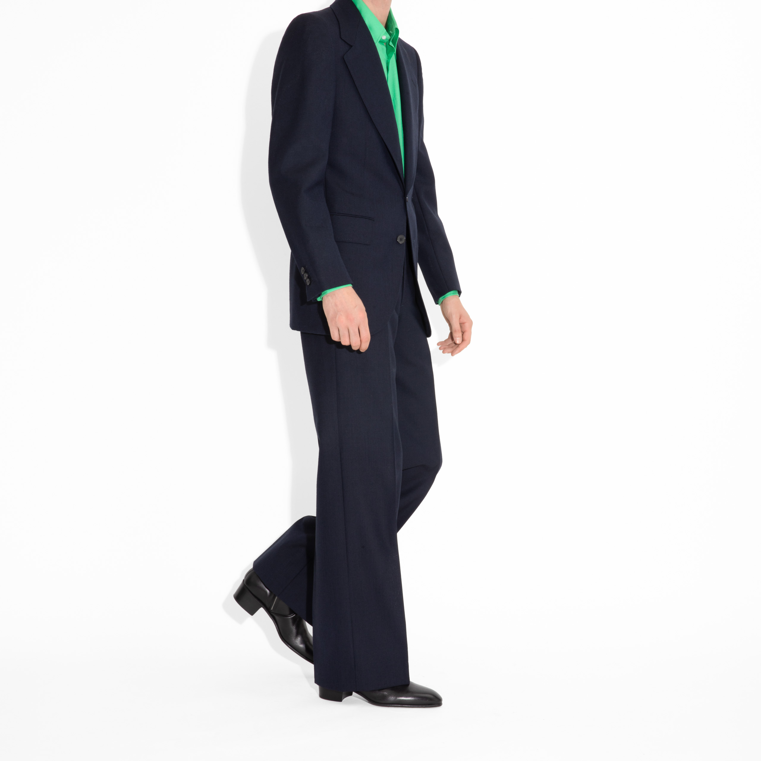 COSTUME DROIT EN FRESCO - BLEU MARINE – Image 7