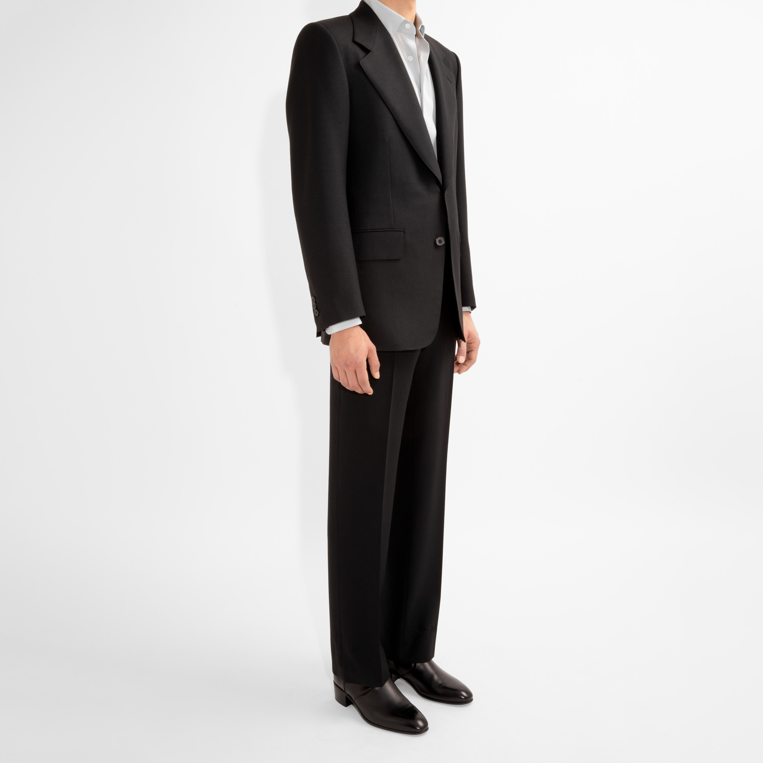 COSTUME DROIT EN FRESCO - NOIR – Image 2