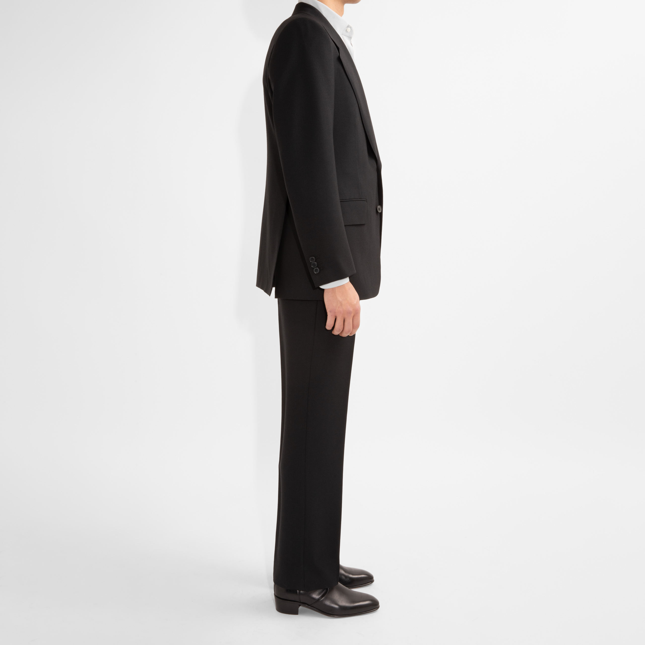 COSTUME DROIT EN FRESCO - NOIR – Image 3